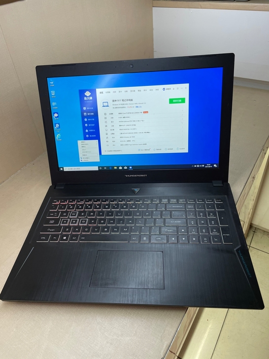 雷神911黑幽灵八代i7游戏笔记本 gtx...