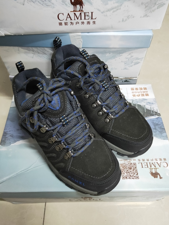 全新撤柜骆驼户外登山运动鞋商务休闲鞋正版鞋...