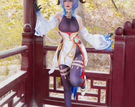 漫骨现货原神cos甘雨原神游戏同款衣服co...