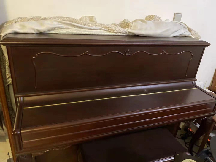 2001年买入珠江实木钢琴up120m2低...