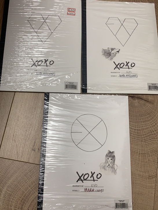 EXO wolf 狼与美女专辑 三版