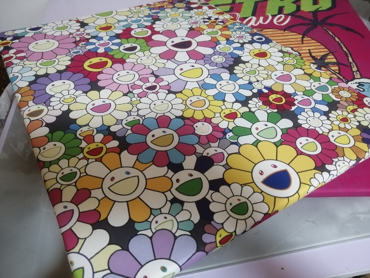 村上隆 太阳花 无框画多款，私我，价格优惠