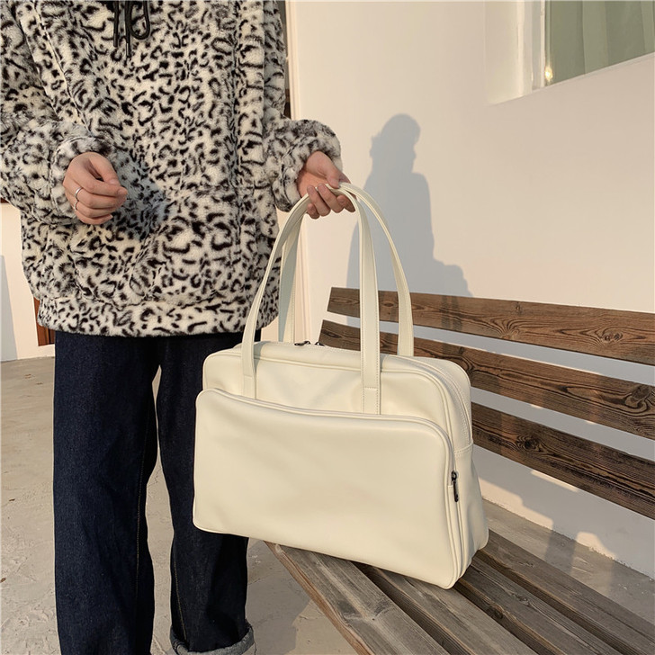 大容量托特包短途出差旅行单肩大包包女202...