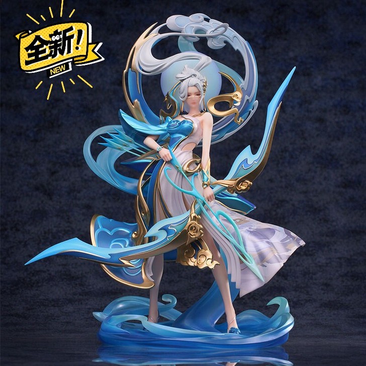 送妹子王者荣耀手办周边盲盒守卫军玩具摆件赵...