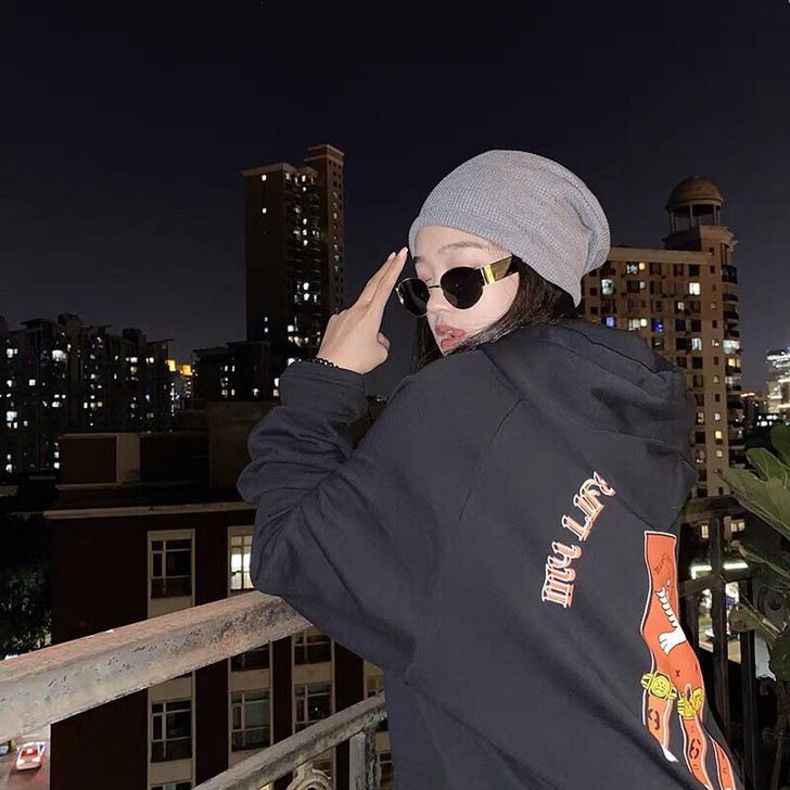 素颜帽子女秋冬百搭冷帽包头帽韩版潮日系针织...