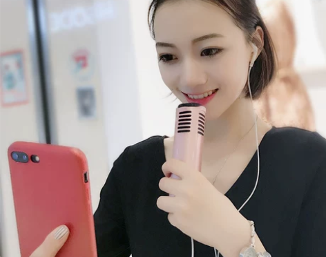 EARISE/雅兰仕 麦克风大红色 买回来...