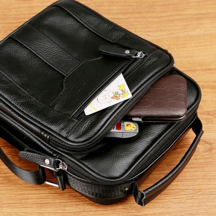 100%纯牛皮！真牛皮包！单肩包头层牛皮皮...