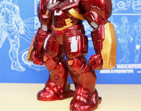 漫威复仇者联盟3反浩克装甲mk44手办钢铁...