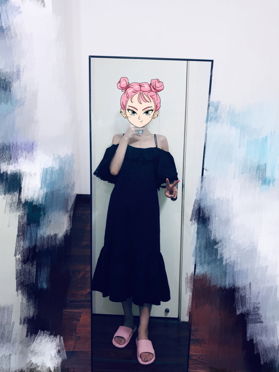 原创的设计师款裙子，属于秋款，因为里衬夏天...