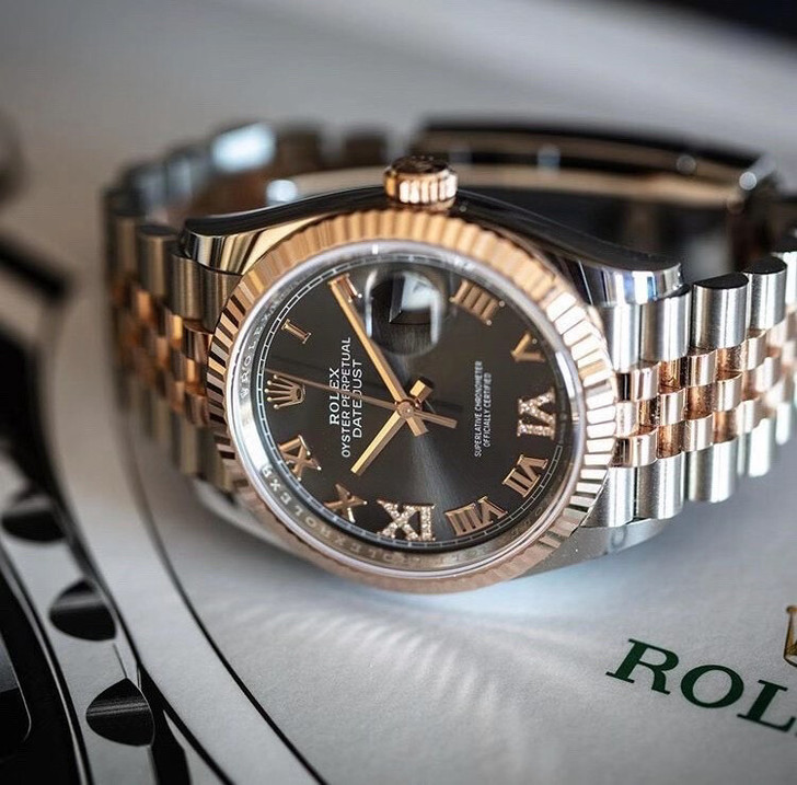 劳力士日志男装36mm表径