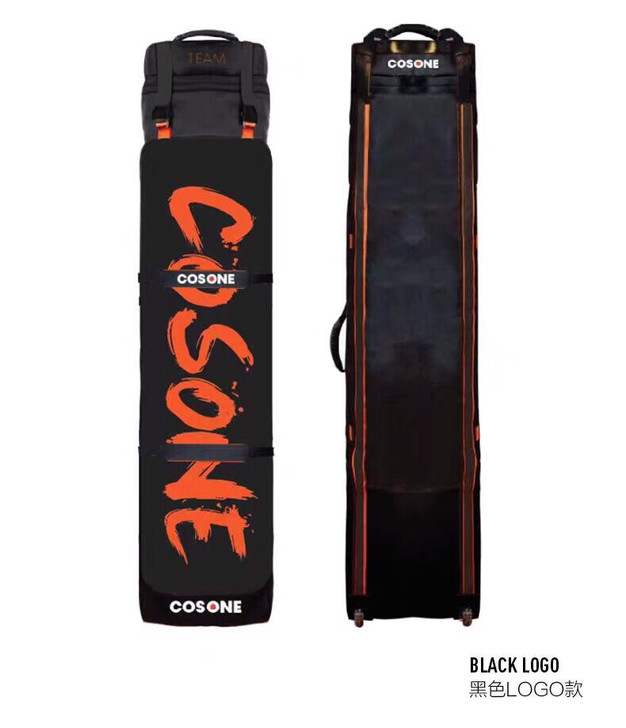 雪板包 双板包 单板包 双肩大容量带滚轮全...