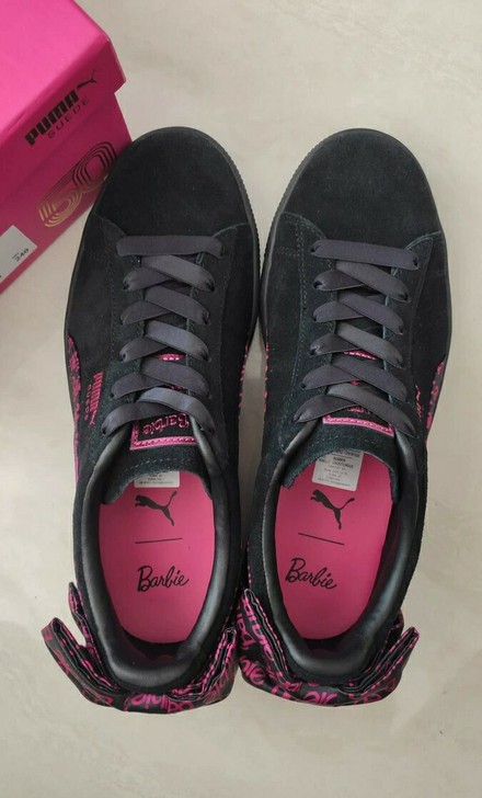 全新彪马芭比联名50周年鞋 Puma x ...