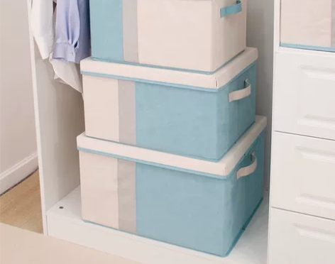 布艺可折叠多功能收纳 小号35＊29＊18...