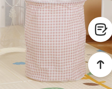 居家布艺脏衣篮脏衣篓 家居收纳筐洗衣桶 折...