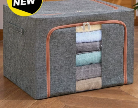 衣服收纳箱家用布艺折叠衣柜整理师牛津布衣物...