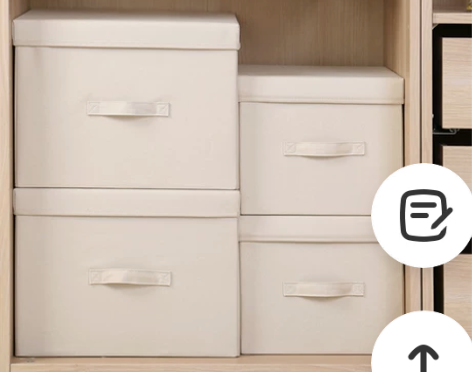 布艺收纳箱 布艺收纳箱衣柜衣服宜家用百纳储...