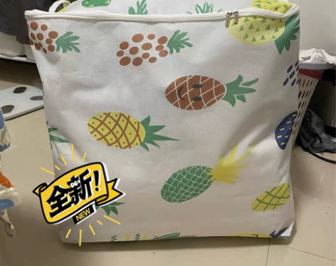 装衣服收纳箱布艺大号衣物储物筐被子整理箱家...