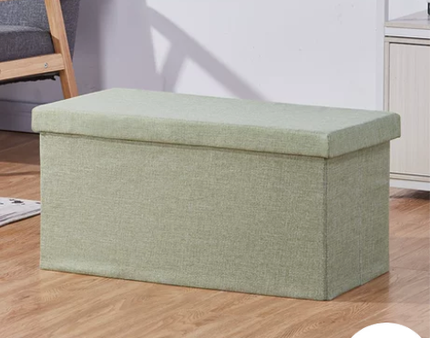 衣服收纳箱可坐人布艺整理箱储物箱换鞋凳家用...