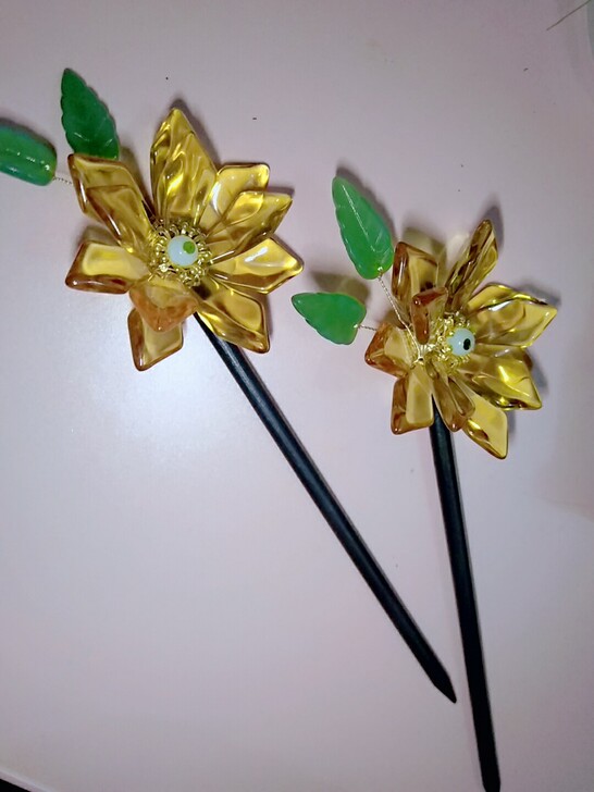 便宜出 清仓 白菜价原创汉服复古风捷克琉璃...