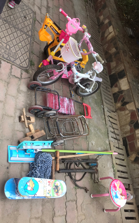 自行车 儿童挖掘机 滑板车 小推车 拖布 ...