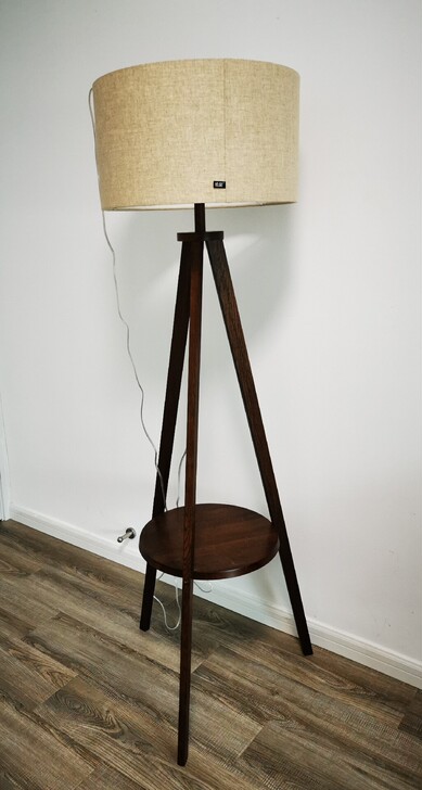 全新！北欧茶几实木落地灯