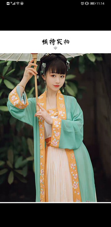 全新!仙楚姬宋制汉服 初欢