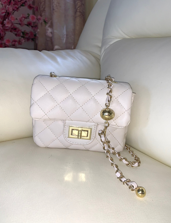 特价处理!全新小香风菱格链条包 小方包 方...