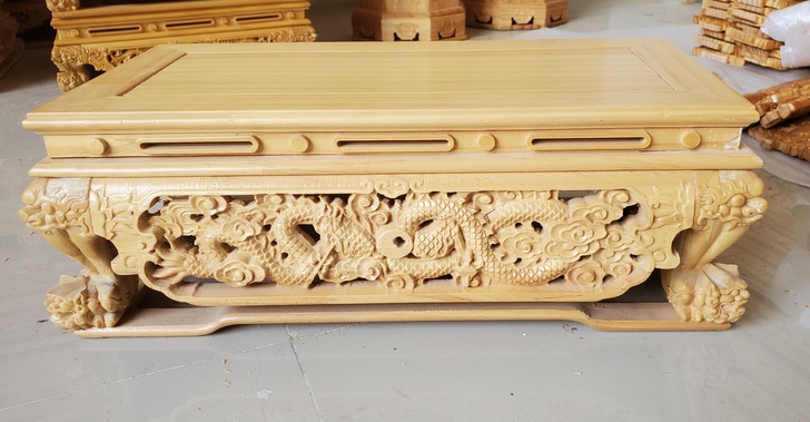 全新佛像底座 传统木雕 尺寸38.5cmx...