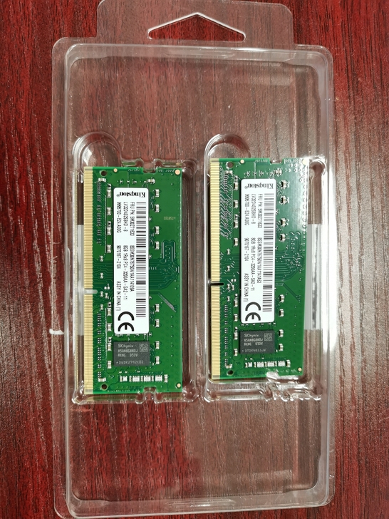 今年3月份买的笔记本，现在升级内存换下来的...