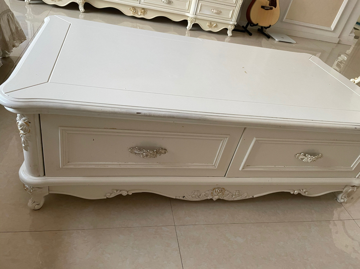 欧式茶几 长135.宽74。高45