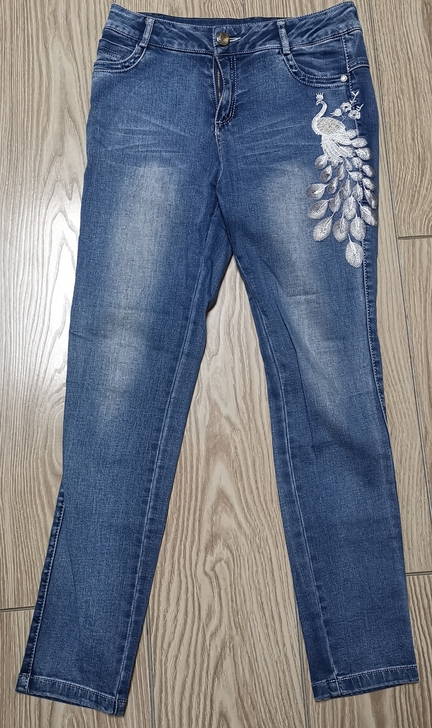 修身牛仔裤小脚裤紧腿高腰高弹力尺码30