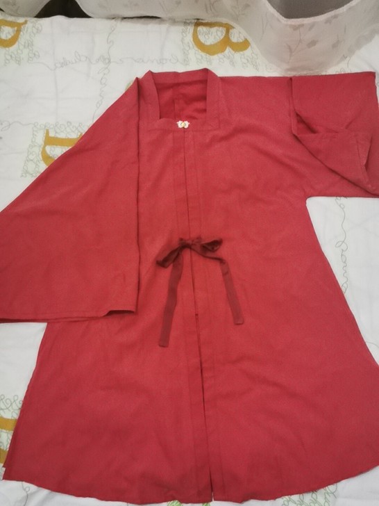 方领半袖 明制 汉服 长款 一件