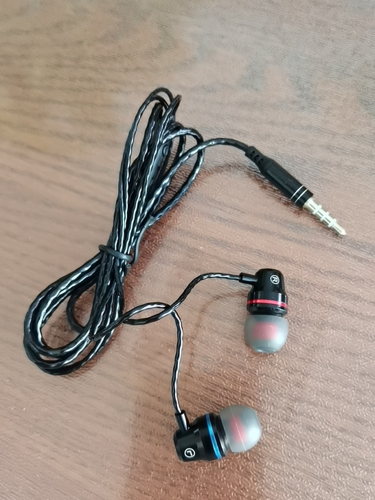 全新 WJHH防噪音睡眠专用线控带麦耳塞3...