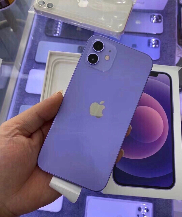 苹果12紫色128准新机无锁双卡三网通平台...
