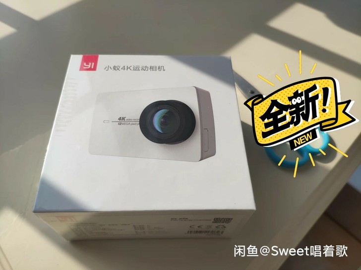 小蚁运动相机4k全新没拆未拆封智能相机运动...