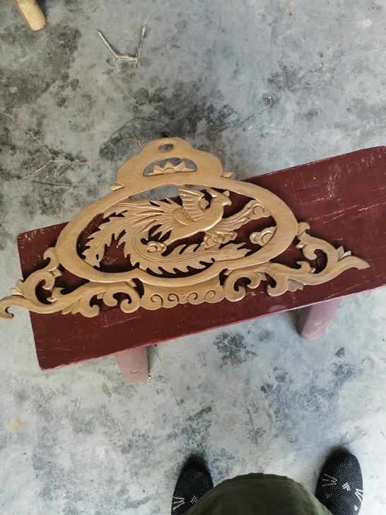 木雕工艺贴片全新处理