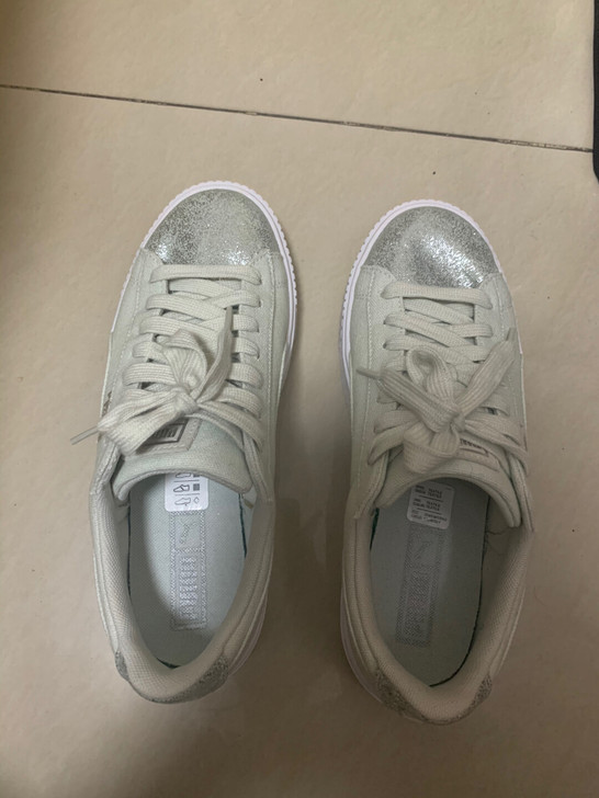 puma彪马板鞋 娜扎同款蕾哈娜厚底松糕鞋 亮片水晶女子休闲 puma彪马板鞋 娜扎同款蕾哈娜厚底松糕鞋 亮片水晶女子休闲