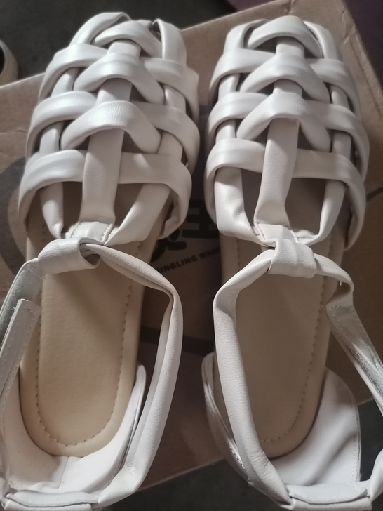 编织凉鞋37码全新