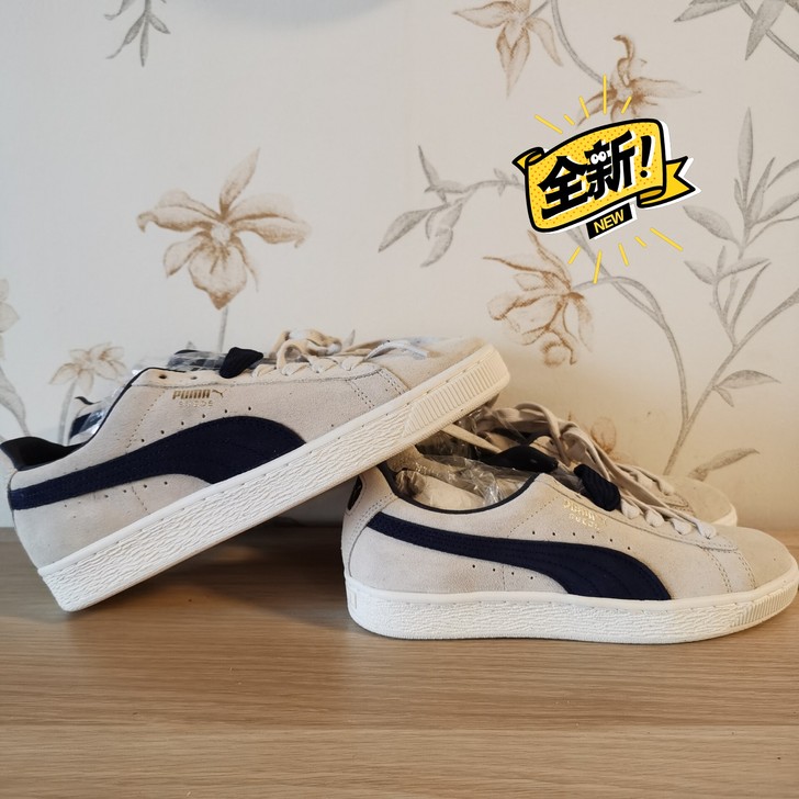 正品PUMA彪马 suede 经典板鞋 米...