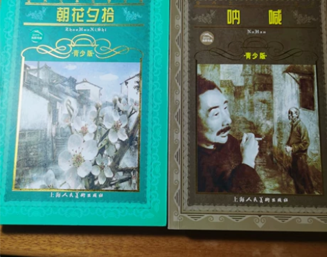 青少版 朝花夕拾与呐喊 两本12元
