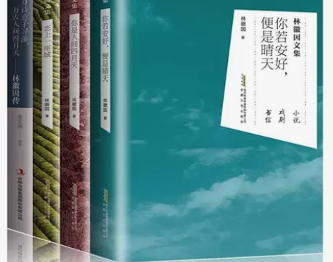 4册林徽因传+林徽因作品集你是那人间四月天...