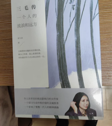 三毛传，一个人的流浪和远方，全新带塑封 感...