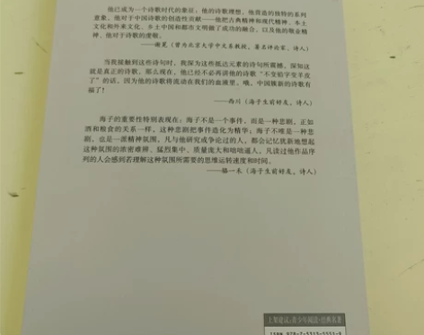 【双11狂欢价】海子诗全集 我只愿面朝大海...