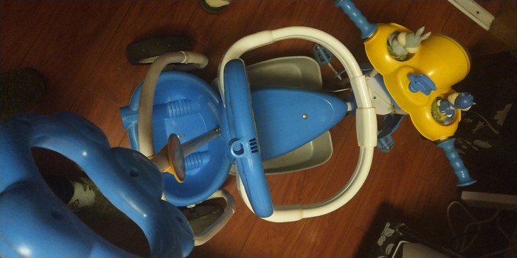 宝宝三轮推车可拆卸15