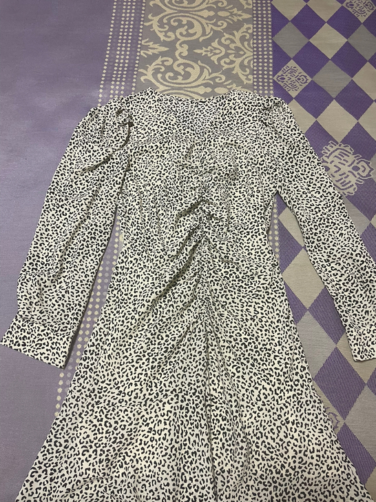 豹纹连衣裙,仅穿一次低价转!
