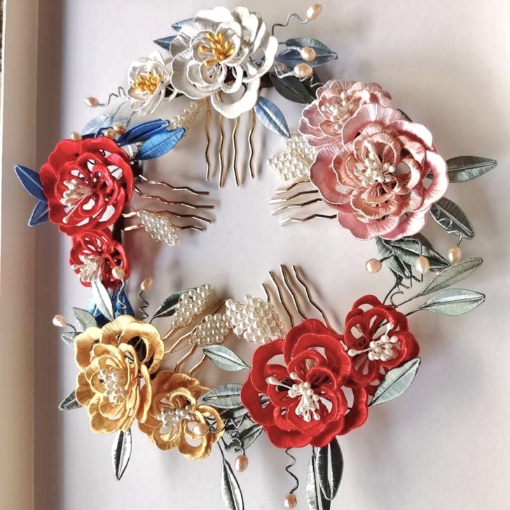 【霜翎阁】特价缠花牡丹