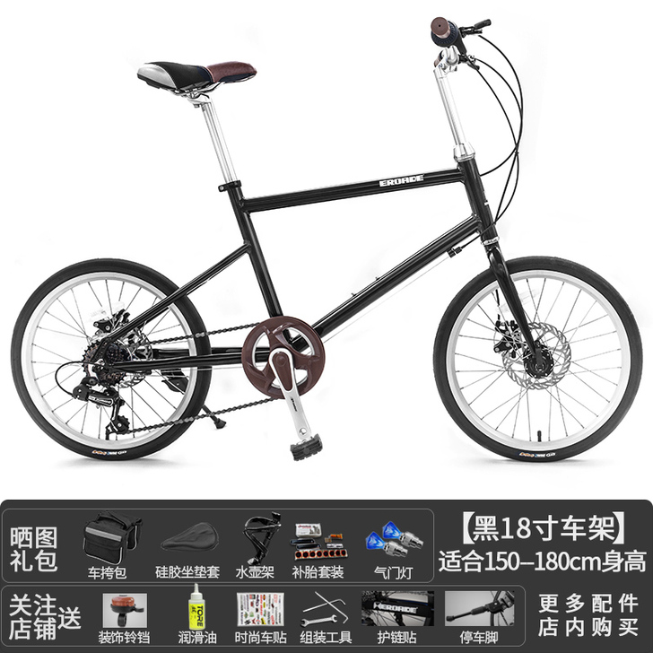 德国EROADE复古成人自行车城市骑行轻便...