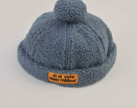日系儿童帽子秋冬地主帽嘻哈雅痞帽潮男童太子...