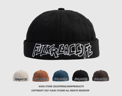 瓜皮帽 地主帽瓜皮帽帽子女春秋雅痞街头日系...