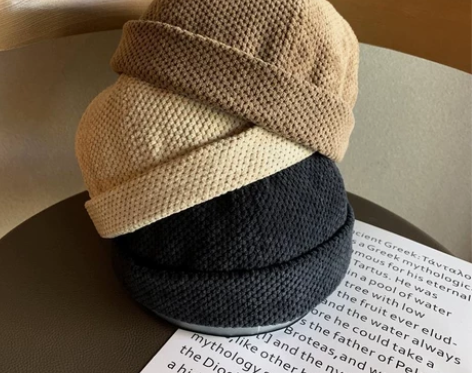 秋冬新款，休闲时尚潮流瓜皮帽，男女老少通用...